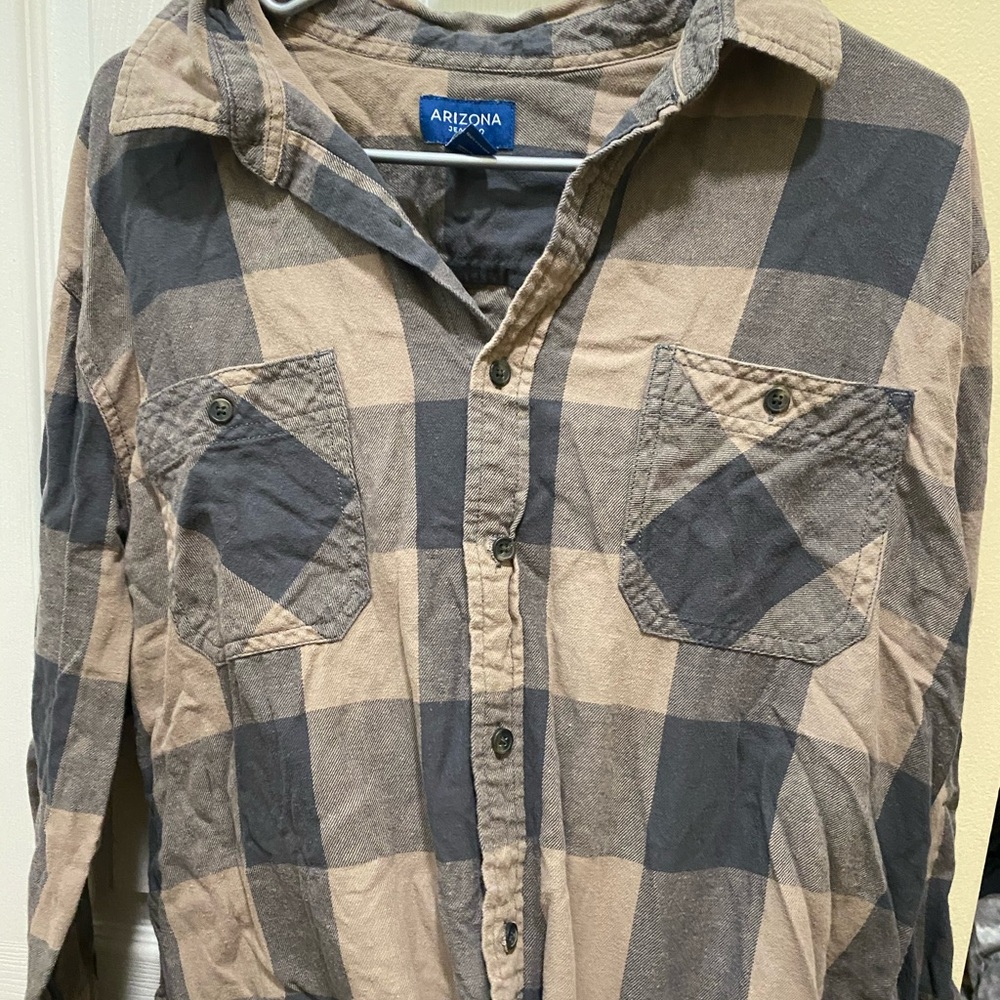 Plaid button up